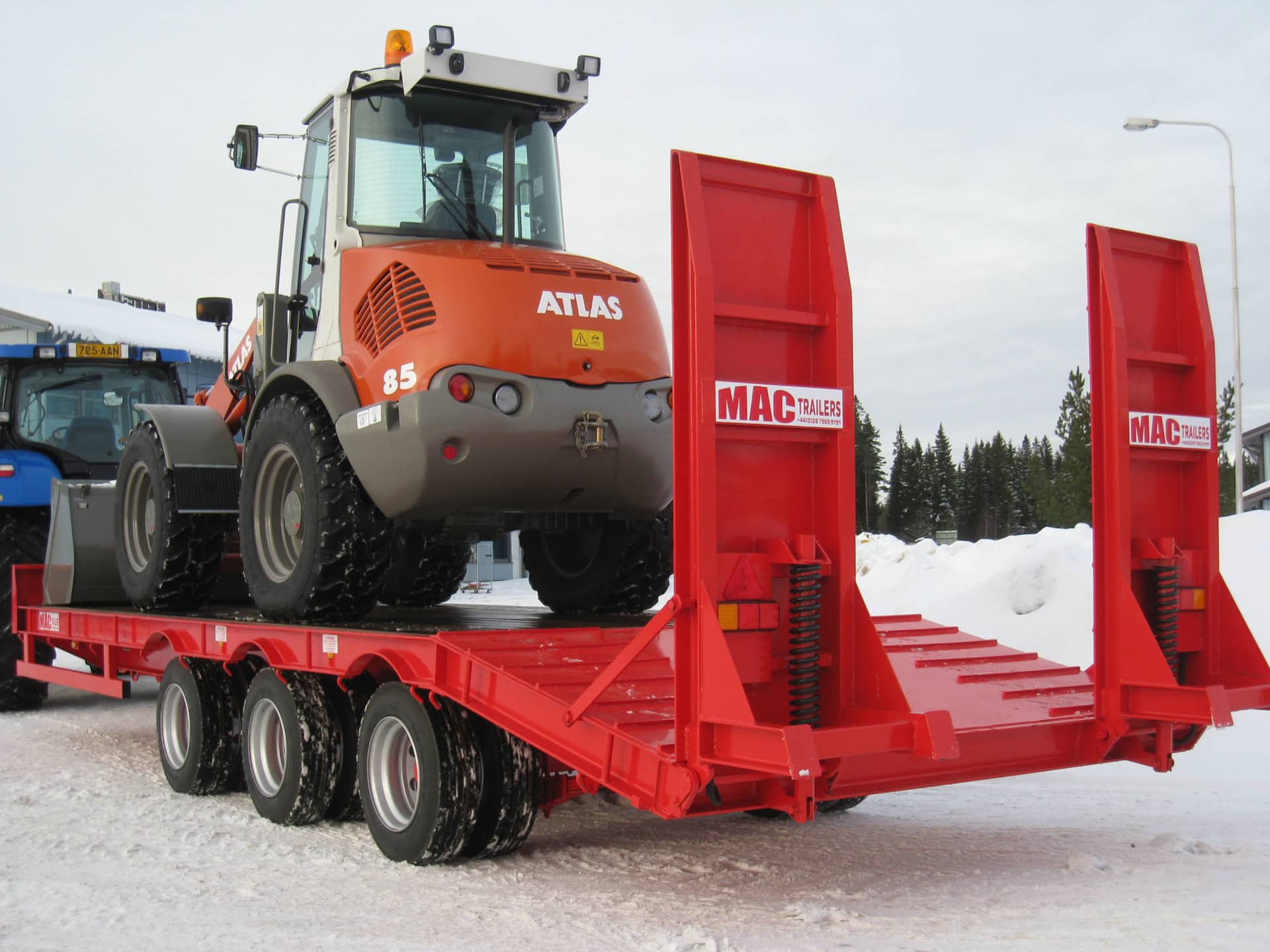 MAC Trailers - 3-akselinen traktorilavetti - Image 9