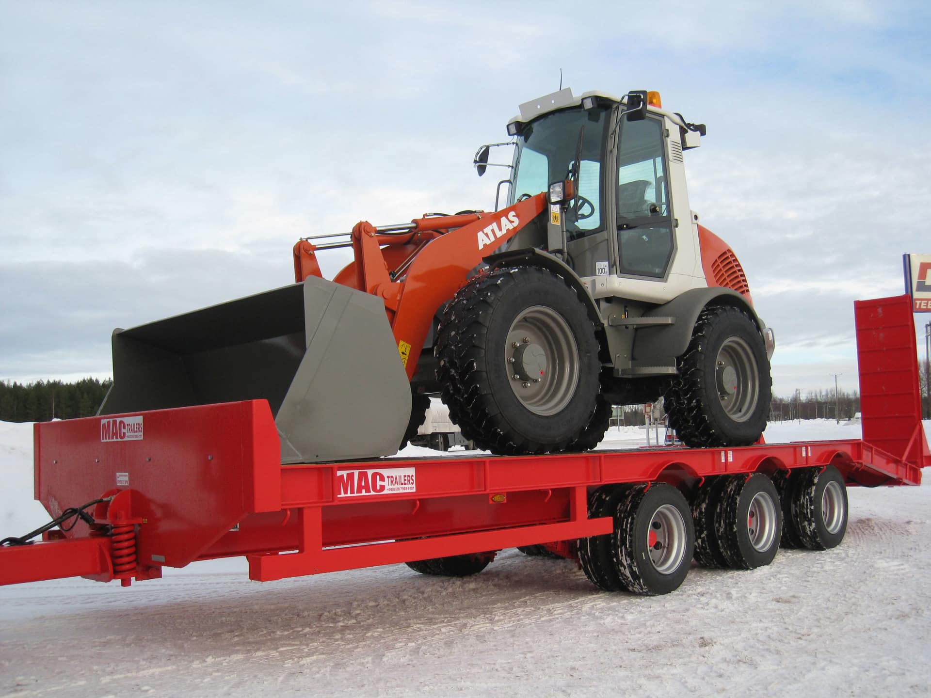 MAC Trailers - 3-akselinen traktorilavetti - Image 8