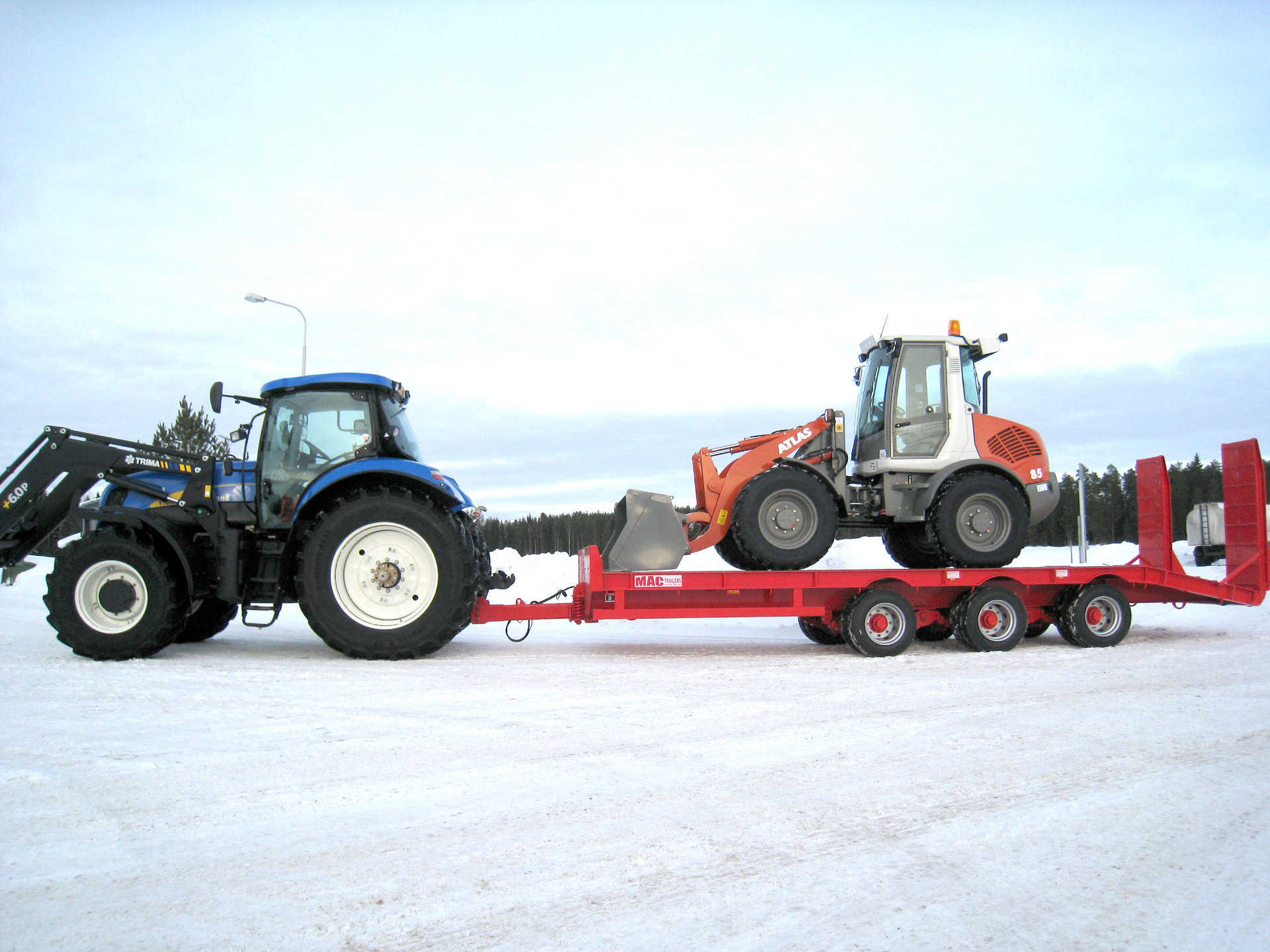 MAC Trailers - 3-akselinen traktorilavetti - Image 7