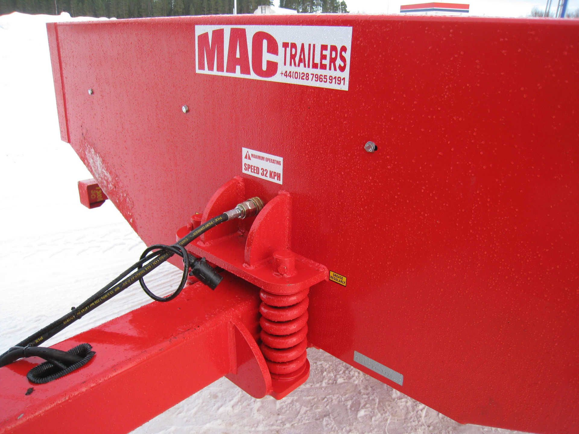 MAC Trailers - 3-akselinen traktorilavetti - Image 6