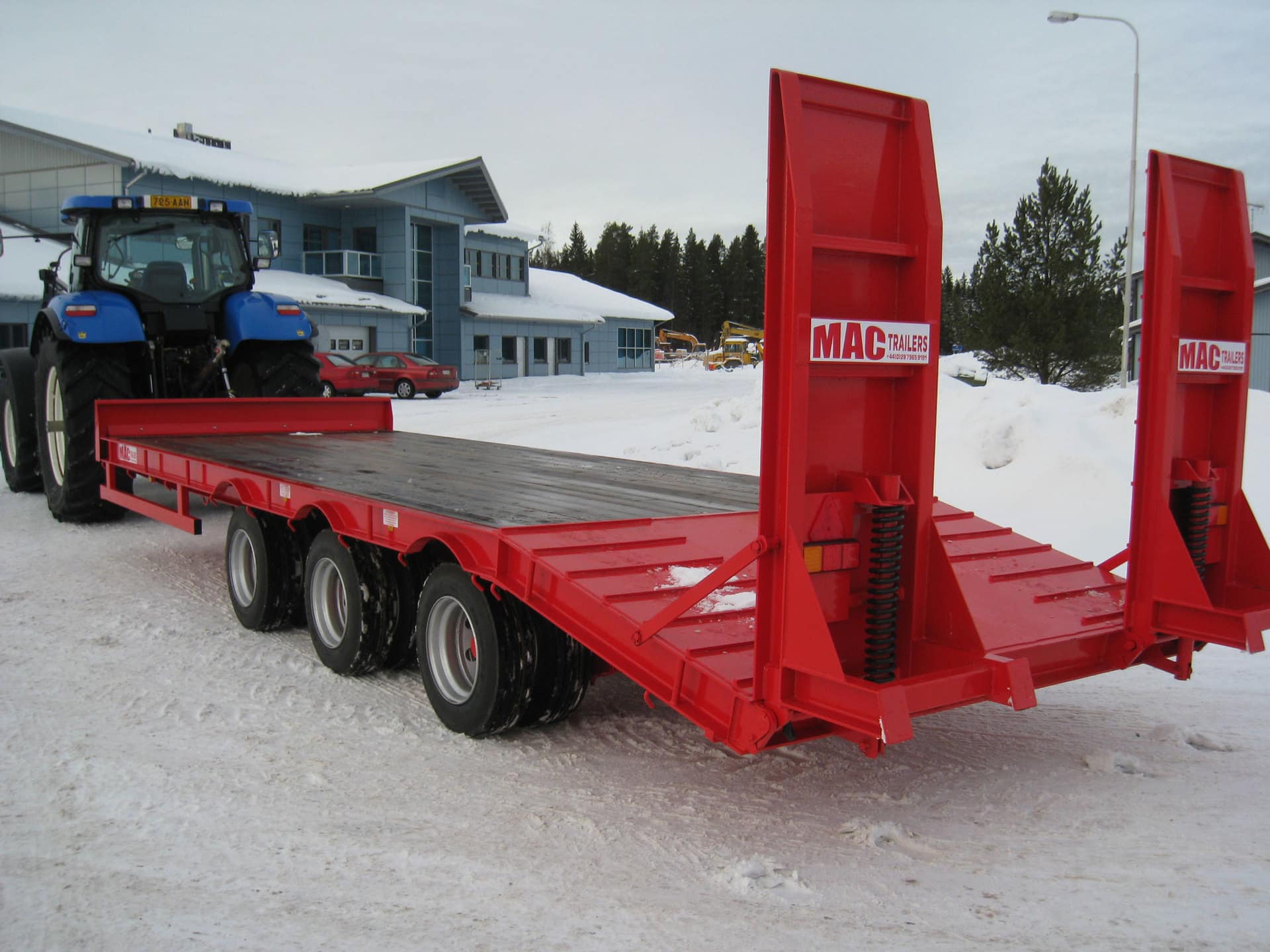 MAC Trailers - 3-akselinen traktorilavetti
